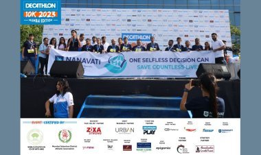डेकॅथलॉन 10K 2023 मुंबई एडिशन रनिंग इव्हेंटमध्ये 5000 हून अधिक स्पर्धेक सहभागी झाले
